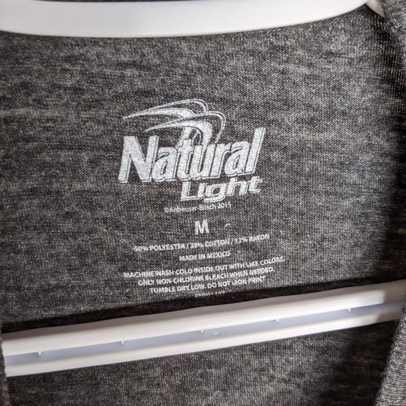 Natty Light grey t-shirt Medium - Picture 3 of 4